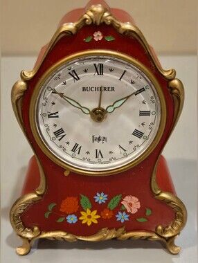 Vintage Bucherer LADOR Swiss Dr. Zhivago Wind Up Alarm Clock